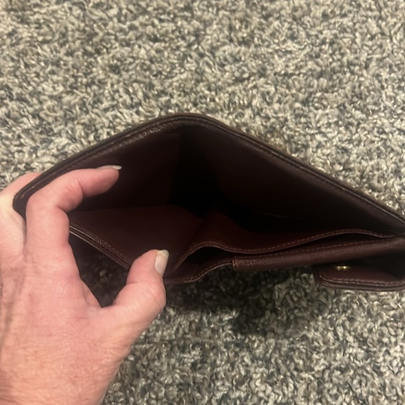 Louis Vuitton red denim wallet - Picture 5 of 7